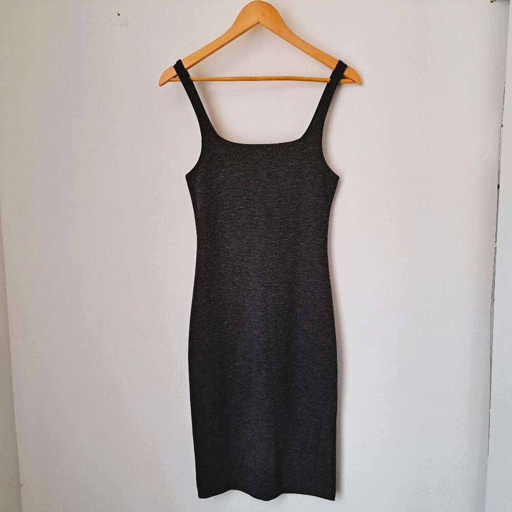 Zara Trafaluc Juniors Midi Tank Dress Color Gray Size M